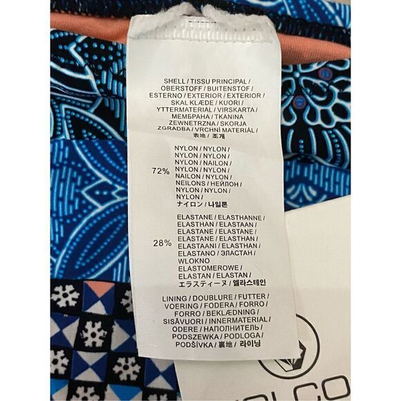 Volcom Swim Surf Beach Bikini New Granada Full Corral Women’s Size XS - Picture 4 of 5